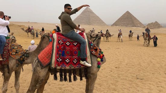 Ryan on camel