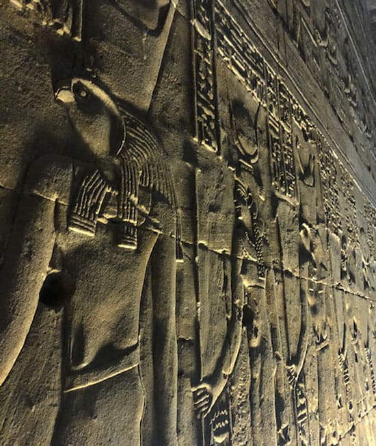 heiroglyphics in Egypt
